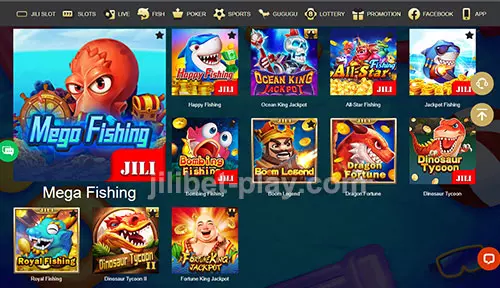 Fishing Games at jilibet