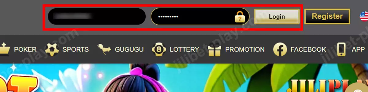 Log In to your jilibet account